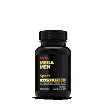 Complex de multivitamine pentru barbati Mega Men Sport, 90 tablete, GNC