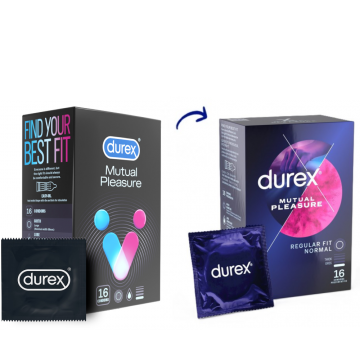 Prezervative Mutual Pleasure, 16 bucati, Durex