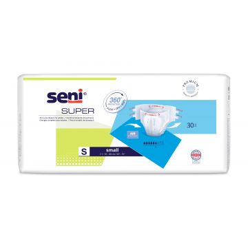 Scutece Super pentru adulti S, 30 bucati, Seni