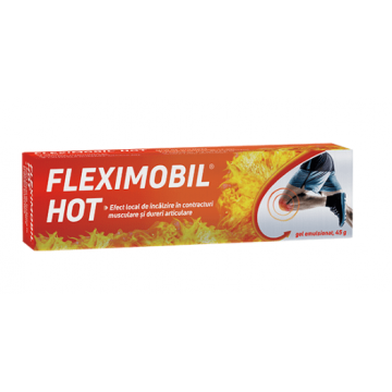 Fleximobil Hot Gel emulsionat 45 g