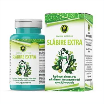 Capsule slabire extra, 60 capsule, Hypericum