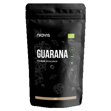 Guarana Pulbere ecologica, 125g, Niavis