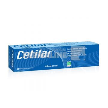 Cetilar crema cu formula inovatoare pentru muschi, tendoane si articulatii