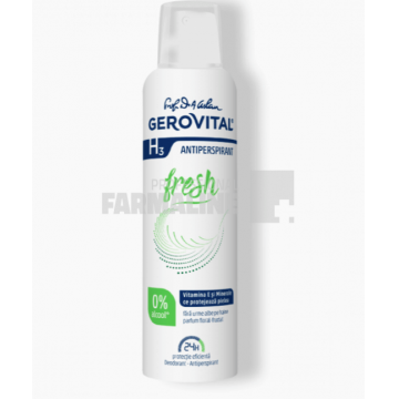 Gerovital H3 Fresh Deodorant spray 150 ml