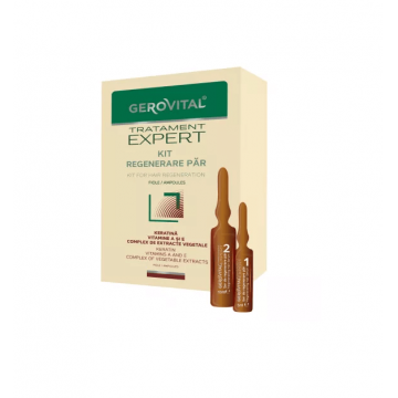 Gerovital Tratament Expert Kit regenerare par