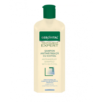 Gerovital Tratament Expert Sampon antimatreata cu Ichtiol 250 ml