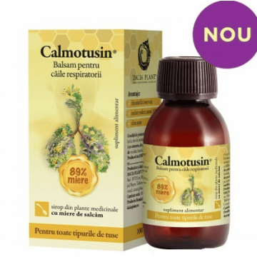 Calmotusin sirop cu miere 100 ml