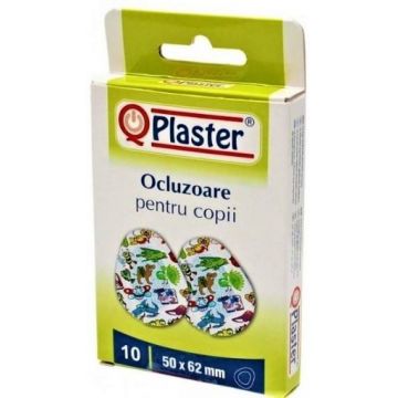 QPlaster ocluzoare pentru copii - 10 bucati