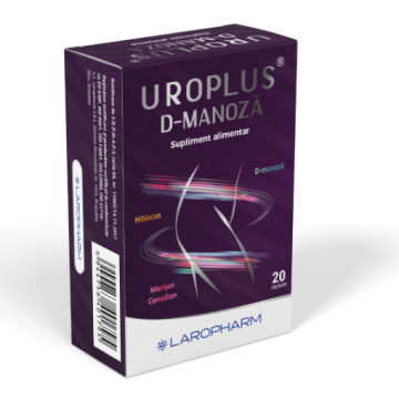 UroPlus D-Manoza - 20 capsule Laropharm