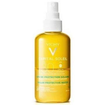 Vichy Capital Soleil Apa pentru protectie solara SPF30+ cu acid hialuronic - 200ml