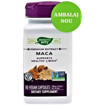 Secom Maca Seleniu - 60 capsule