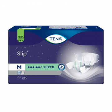 Scutece pentru adulti Slip Super, medium, 30 bucati, Tena