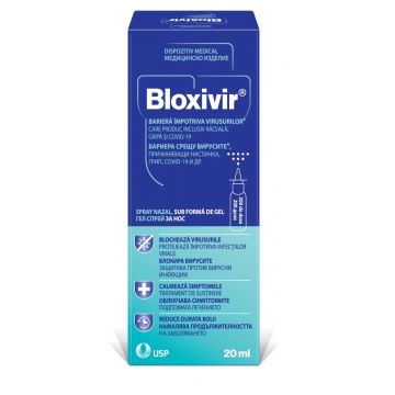 Bloxivir Spray nazal gel, 20ml, USP