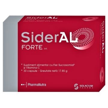 SiderAL Forte - 30 capsule Solacium Pharma