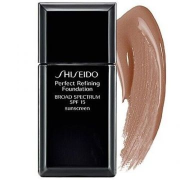 Fond de tren Shiseido Perfect Refining Foundation Spf15, 30Ml (Concentratie: Fond de ten, Nuanta fond de ten: D10 Golden Brown)