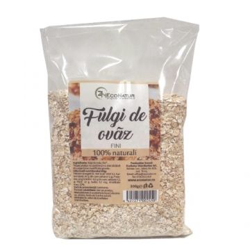 Fulgi de ovaz fini, 500g, EcoNatur