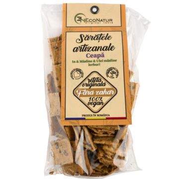 Saratele artizanale cu ceapa, 150g, EcoNatur