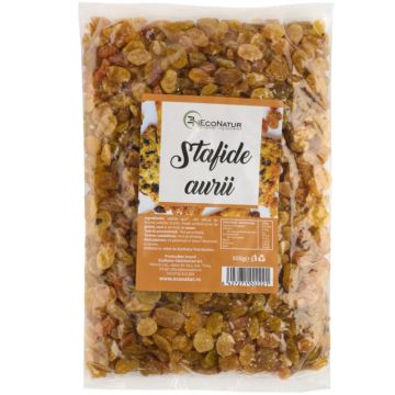 Stafide aurii, 500g, EcoNatur