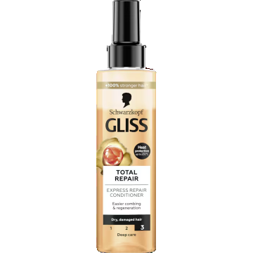 Balsam spray express Total Repair, 200ml, Gliss