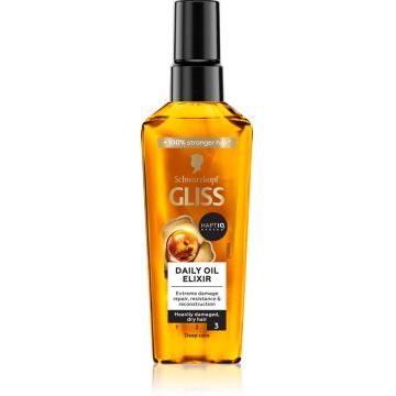 Ulei pentru par Daily Oil Elixir, 75ml, Gliss