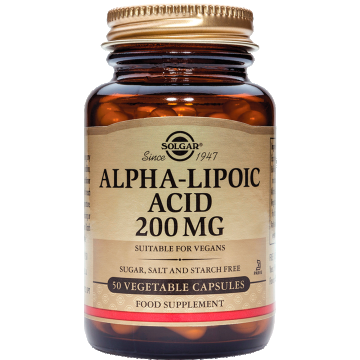 Acid Alfa-lipoic, 50 capsule, Solgar