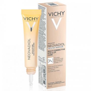 Crema multi-corectoare pentru conturul ochilor si al buzelor Vichy Neovadiol, 15 ml (Concentratie: Crema pentru ochi, Gramaj: 15 ml)