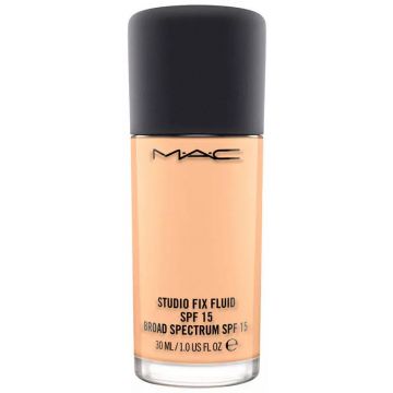 Fond de ten MAC Studio Fix Fluid, SPF 15 (Concentratie: Fond de ten, Gramaj: 30 ml, Nuanta fond de ten: C4)