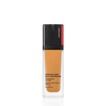 Fond de ten Shiseido Synchro Skin Self-Refreshing (Concentratie: Fond de ten, Gramaj: 30 ml, Nuanta fond de ten: 420 Bronze)