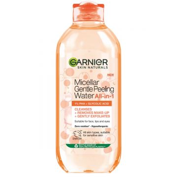 Apa micelara cu efect exfoliant delicat Skin Naturals, 400ml, Garnier