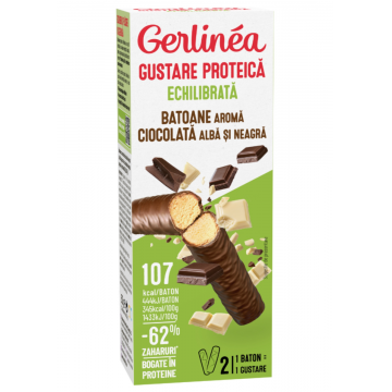 Mini pack batoane duo ciocolata, 62g, Gerlinea