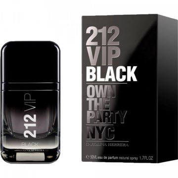 Carolina Herrera 212 VIP Black Men, Apa de parfum (Concentratie: Apa de Parfum, Gramaj: 50 ml)