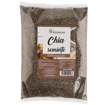 Seminte de chia, 500g, EcoNatur