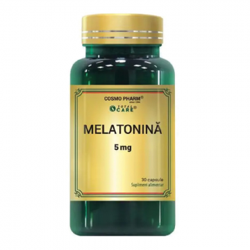 Melatonina 5mg, 30 capsule, Cosmopharm