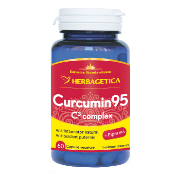 Curcumin 95 C3 Complex, 60 capsule, Herbagetica