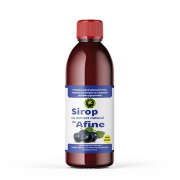 Hypericum Sirop de afine cu zahar - 500ml