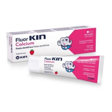 Kin FluorKin Calcium pasta dinti pentru copii - 75ml