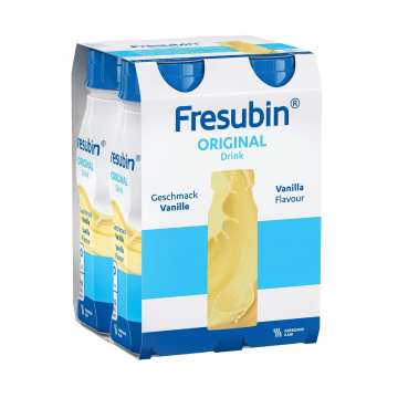 Fresubin original Drink vanilie, 4 flacoane EasyBottle, 200 ml