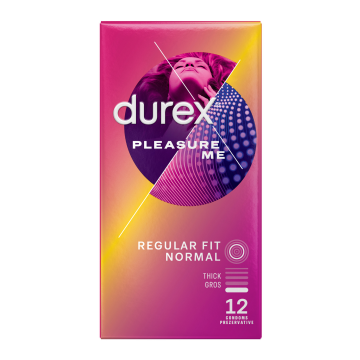 Prezervative Pleasure Me, 12 bucati, Durex