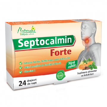 Septocalmin Forte, 24 pastile, Naturalis