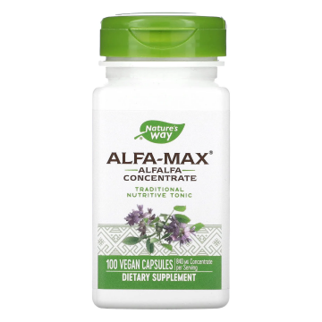 Alfa-Max, Nature's Way, 100 capsule, Secom