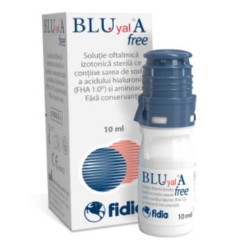 Blu yal A 0.15% free solutie oftalmica, 10ml