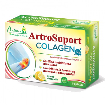 ArtroSuport colagen lamaie, 14 plicuri, Naturalis