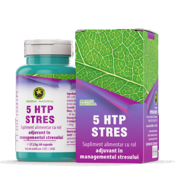 Hypericum 5-HTP Stres - 60 capsule