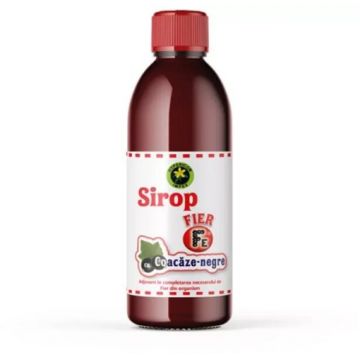 Hypericum Sirop cu Fier si coacaze negre - 500ml