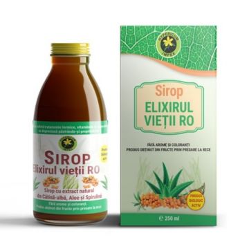 Hypericum Sirop Elixirul vietii RO - 250ml