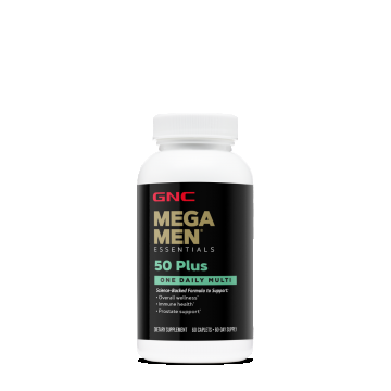 Complex de Multivitamine pentru barbati Mega Men 50 Plus One Daily, 60 tablete, GNC