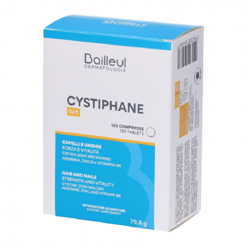 BIORGA Cystiphane par si unghii, 120 comprimate