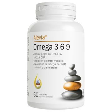 Alevia Omega 3-6-9 - 60 capsule moi