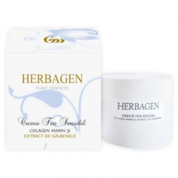 Herbagen Crema cu colagen si galbenele - 100ml