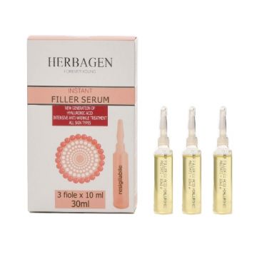 Herbagen Ser filler instant cu acid hialuronic - 30ml